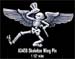 Dancing Skeletons Rockwings Lapel Jewelery